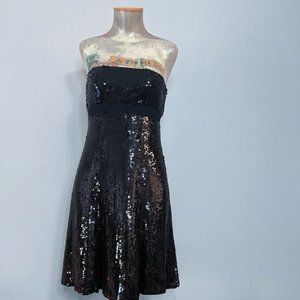 Badgley Mischka Sequin Dress